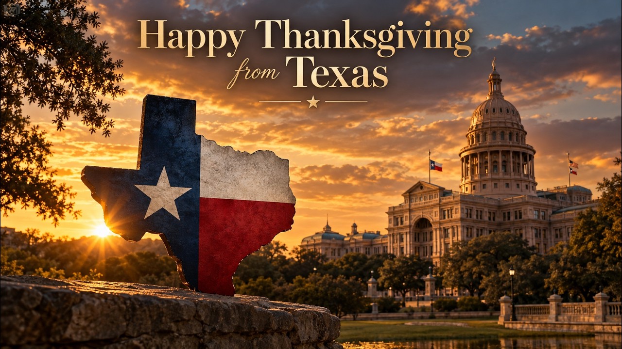 Happy Thanksgiving From Texas